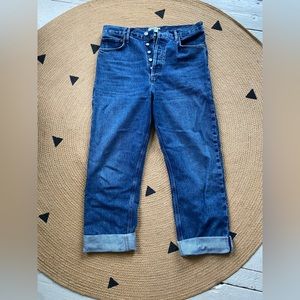 ❌ Sold ❌ NWOT Agolde 90s Pinch Waist Jeans in the color “Range.”